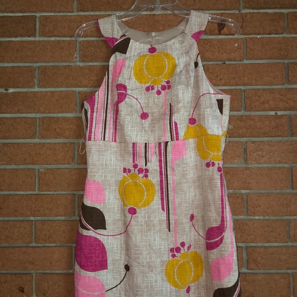 🌺DAVID MEISTER🌺FLORAL SHEATH HALTER DRESS🌺 - Picture 2 of 8